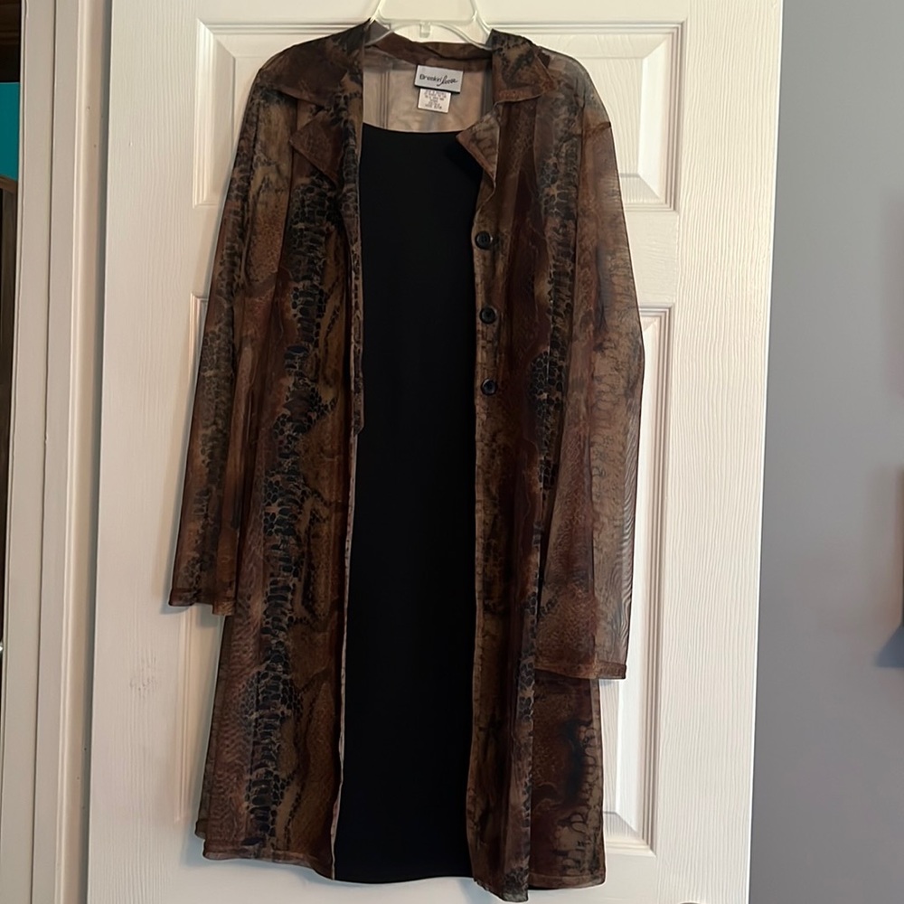 Breakin’ Love 9/10 Dress with Cardigan